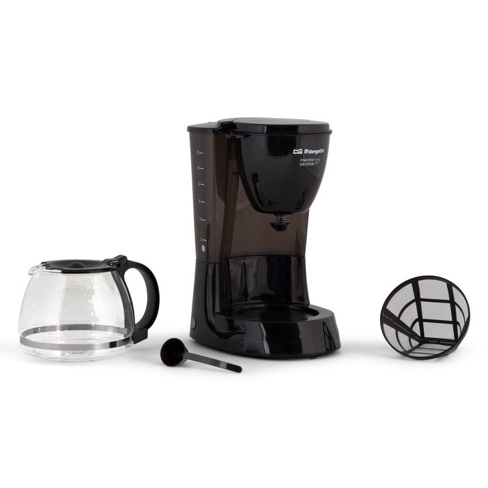 Orbegozo CG 4060N Cafetera de Goteo 12 Tazas Negra